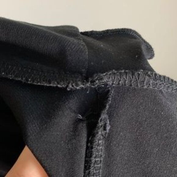 $10 ADD ON ITEM Jessica Black Ruffle Short Cardigan Size M (10-12) (GUC) - Picture 7 of 7